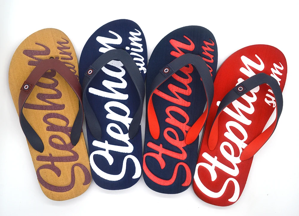 Fashion Mens PE and PVC Flip Flops Slipper Cheap Wholesale Summer slipper Shoes