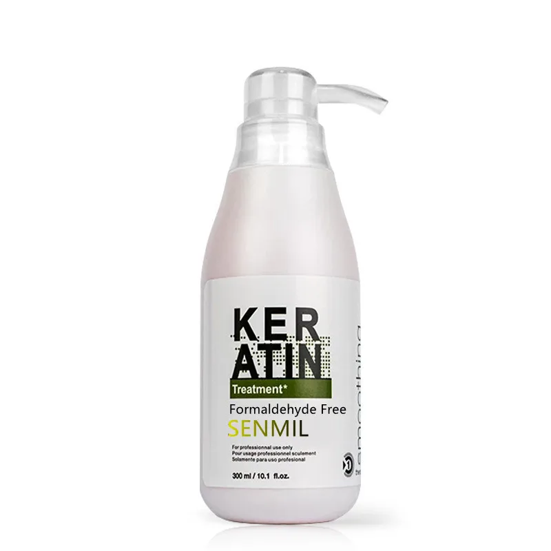 Private Label Brazilian Keratin Hair Formaldehyde Free Smoothing Treatment For Curly Hair