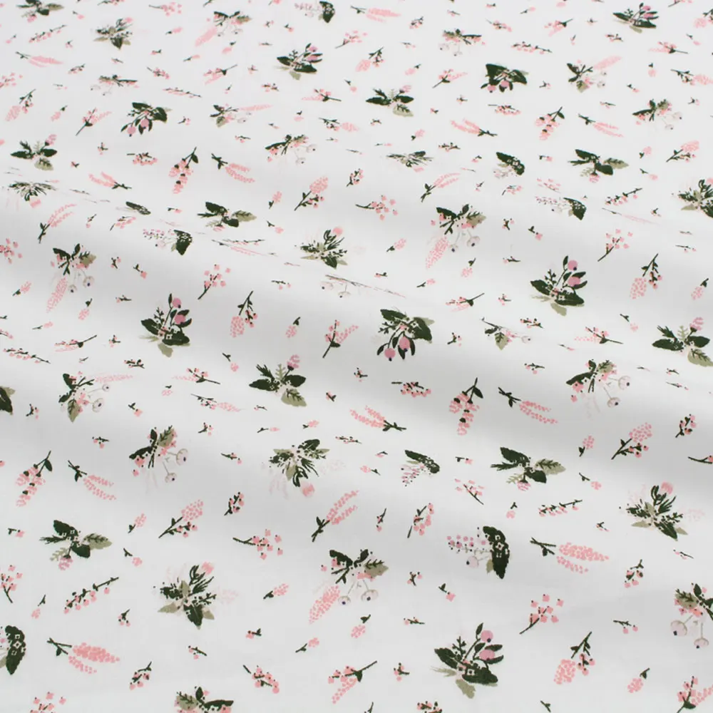 50x50 см хлопчатобумажная Лоскутная Ткань с цветочным принтом ткань для шитья стегания детская ткань «сделай сам» рукоделие материал I0304