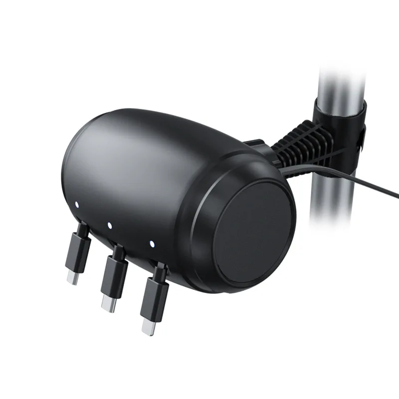 Retractable Car Charger 4 in 1 With 100W Car Fast Charger With Retractable Charging Cables