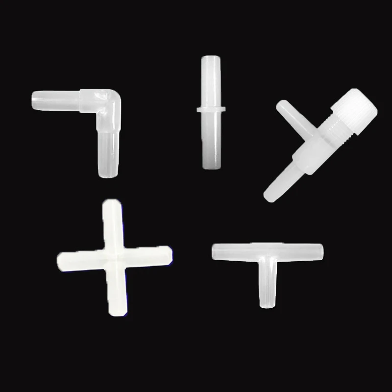 Mounts Sea 3/16-Inch Professional Standard Silicone Airline Tubing for Aquarium Air Pump Accessories with Check Valves