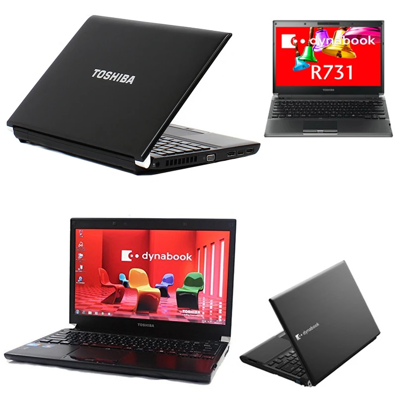 2022 Wholesale R731 Core I5 I7 Second Generation Refurbished Original Used Laptops 13.3 Inch Low Price Laptop Notebook Computer