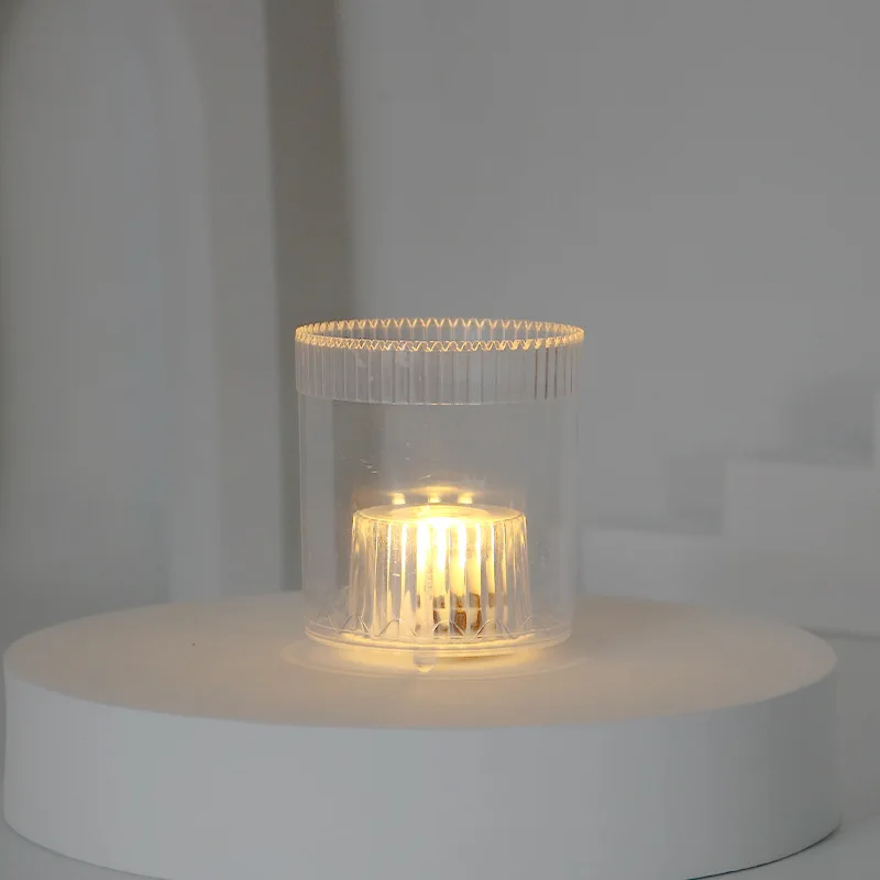 Lighted Up Crystal Cup Decoration Desktop Tabletop Decor for Living Room Bedroom  Indoor Used Popular Designs