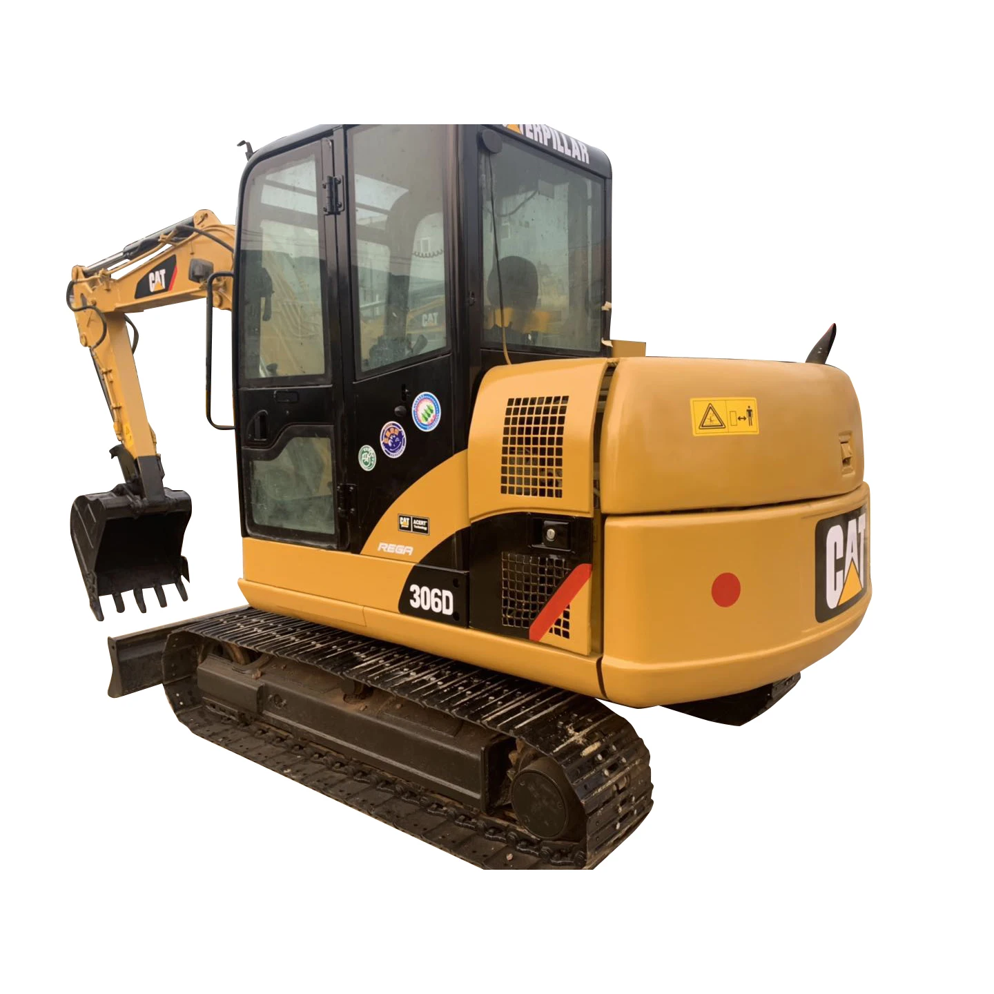 Маленький гусеничный гидравлический экскаватор Cat 6T тип ковша 0 3 м3 Прямая продажа от