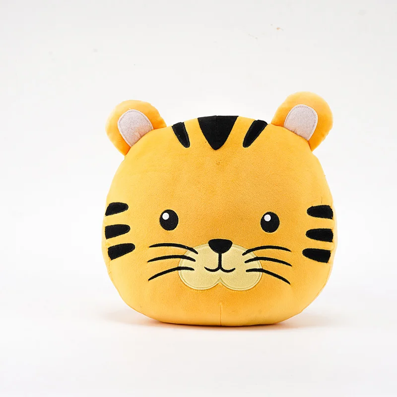 Unisex Tiger Doll Stuffed Animal Plush Toy & Pillow Filled with PP Cotton for 2-4 & 5-7 Years