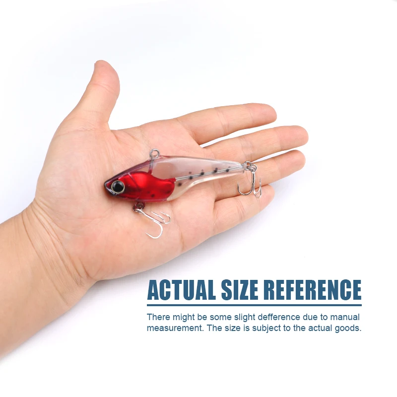 THORFORCE Vibration Bait Fishing Lure Vib Rattled Baits OEM Custom Epoxy Resin Lure Epoxy Jigs Fast Sinking VIB Fishing Lure