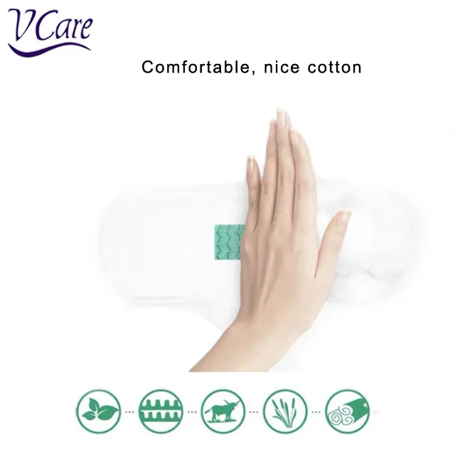 SAMPLE FREE Women Pads Feminine Herbal Infused Ladies Sanitary Pads 280mm Anion Menstrual Pad