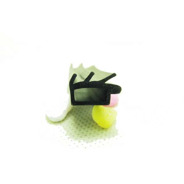 Black Silicone Window Seal Tape Seam Sealing Tape with Adhesive Heat Resistant Seal for Machine /metal Cutting Extruding CN;GUA