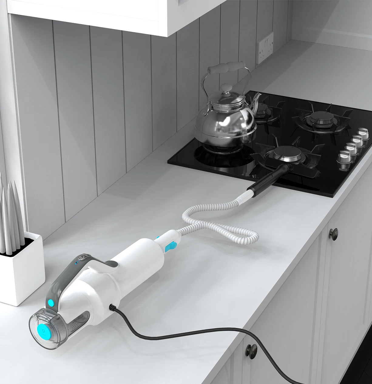 Hot-Selling STEAMO100 Corded Handheld Floor Cleaner High Temperature Steam Mop 99.99% Sterilization Rate Factory Electric Home