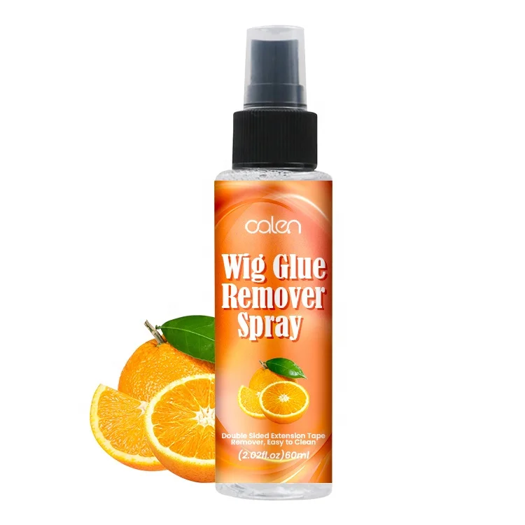 Private Label Wholesale Hair Glue Removal Spray Mild Non-irritating 60ML Lace Glue Remover Spray