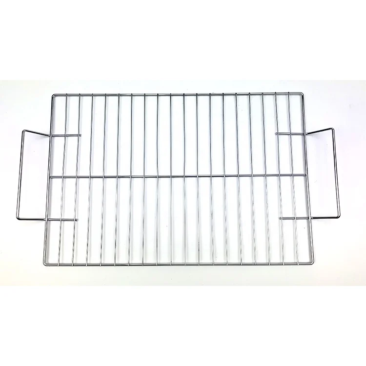 High quality stainless steel  BBQ grill grate Outdoor metal BBQ grilling mesh with handles