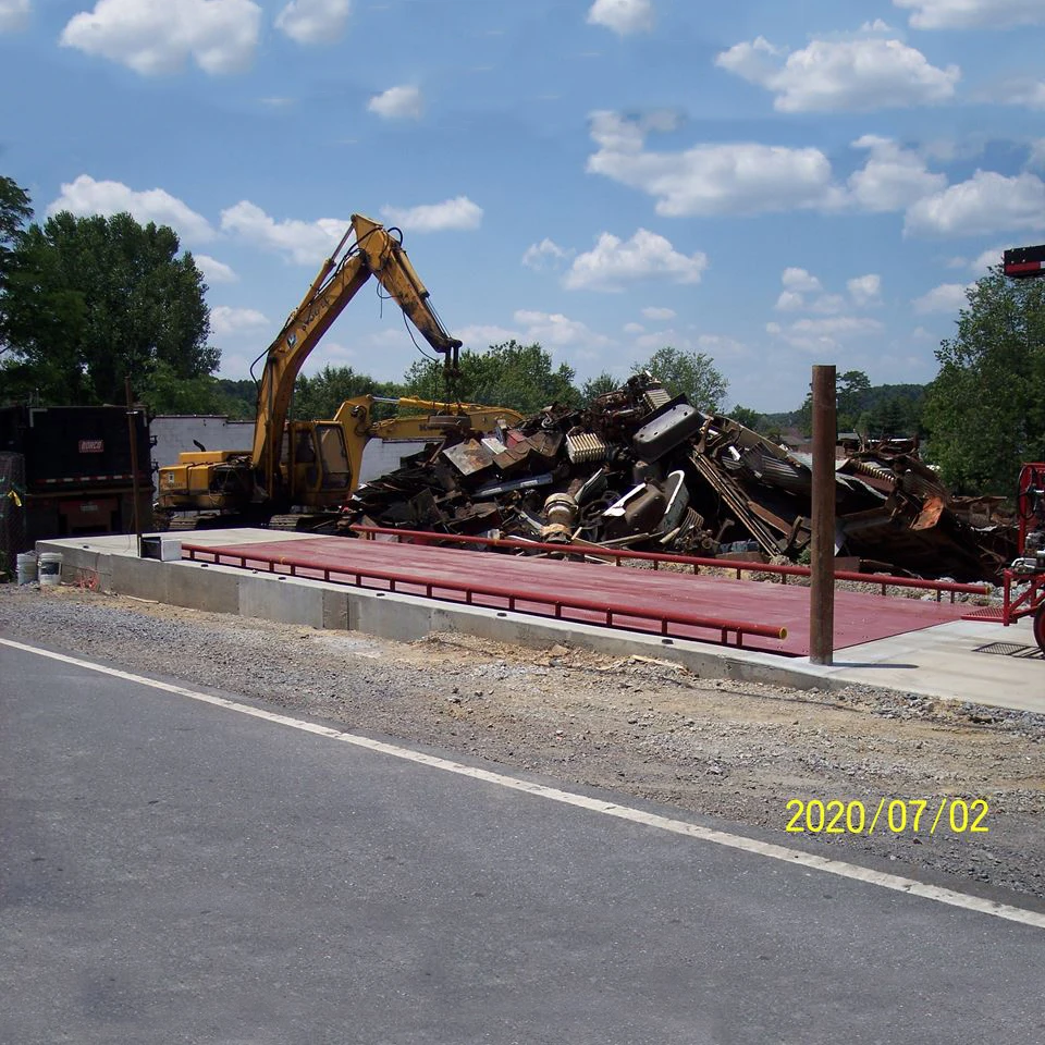 Pit Less Type 100T Truck Weighbridge Weighing Scale With Load Cell And Indicator For Heavy Duty Industry