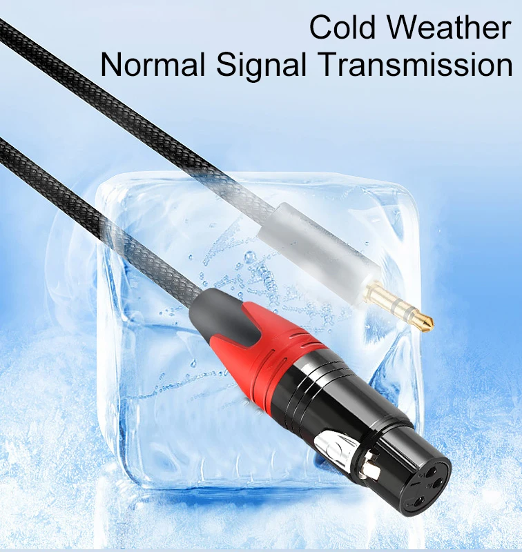 Высококачественный гнездовой микрофонный кабель GOLLEY LION с XLR на 3 5 мм Aux-кабель аудиокабель