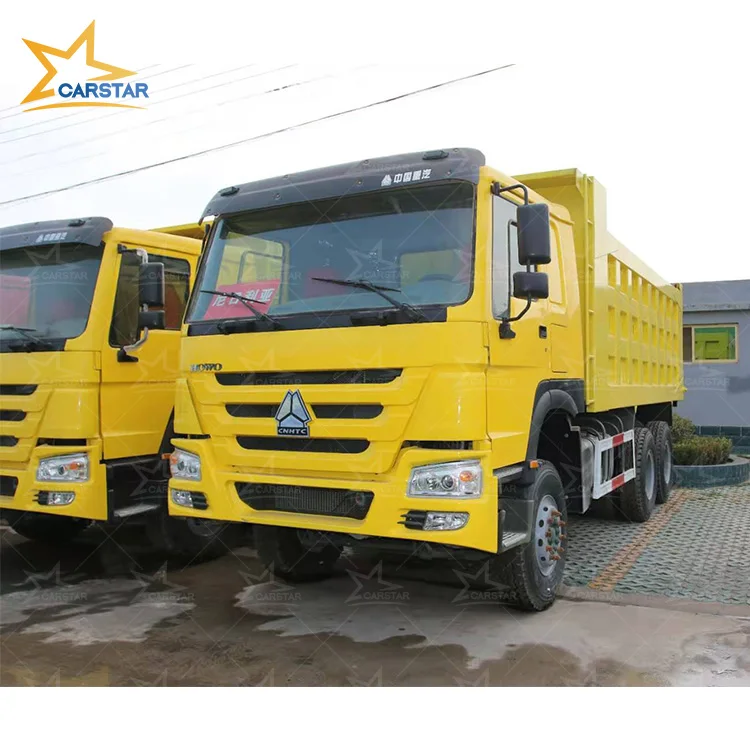 Vehicle price Second hand  Mining dump truck 6x4   Sinotruk tipper truck