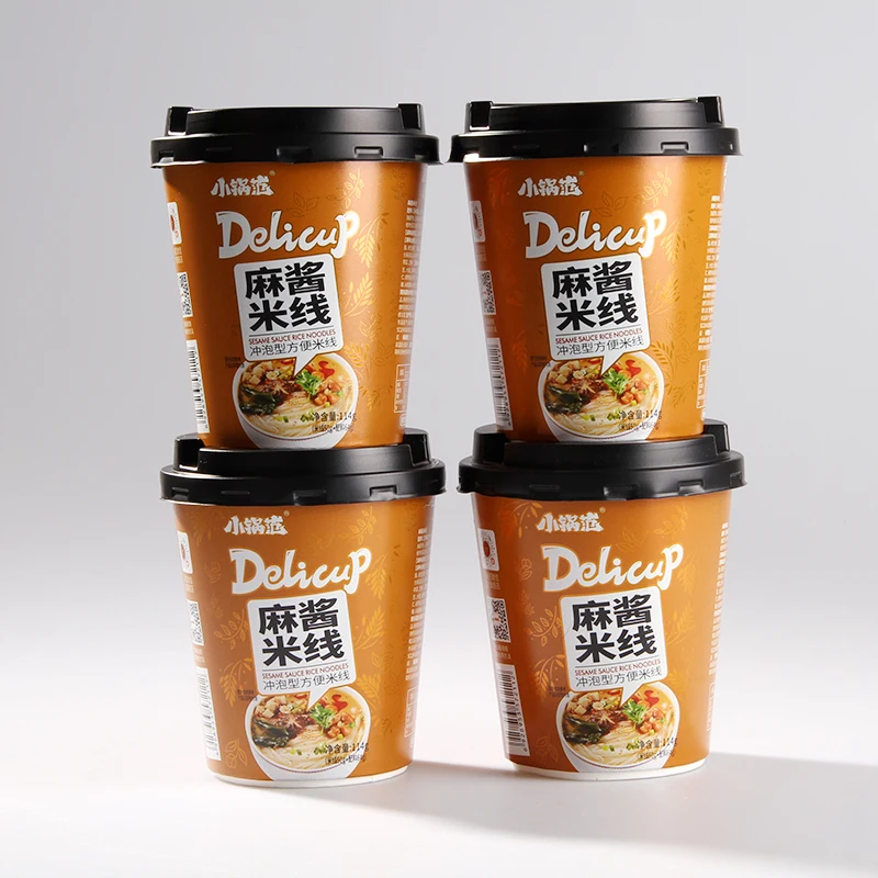 OEM NEW WAY Instant Food Delicious Spicy Instant Food Hot And Sour Rice Vermicelli Vegetarian