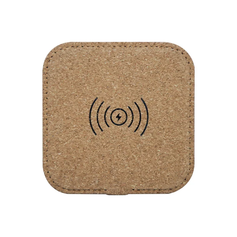 Portable 3 In 1 Magnetic 15w Light Fast Charging Cork Wireless Charger Pad for Iphone Wireless Charger