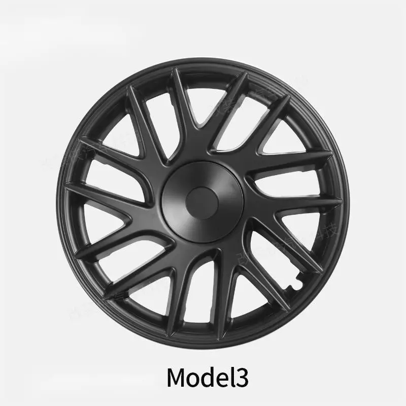 New Updated Model 3 18inch Car Wheel Hub Cover ABS Rim Covers Wheel Hubcaps for Tesla