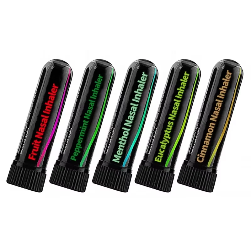 Nasal Inhaler single use Essential Oil Aromatherapy Blank Nasal Inhaler Tube accepted OEM