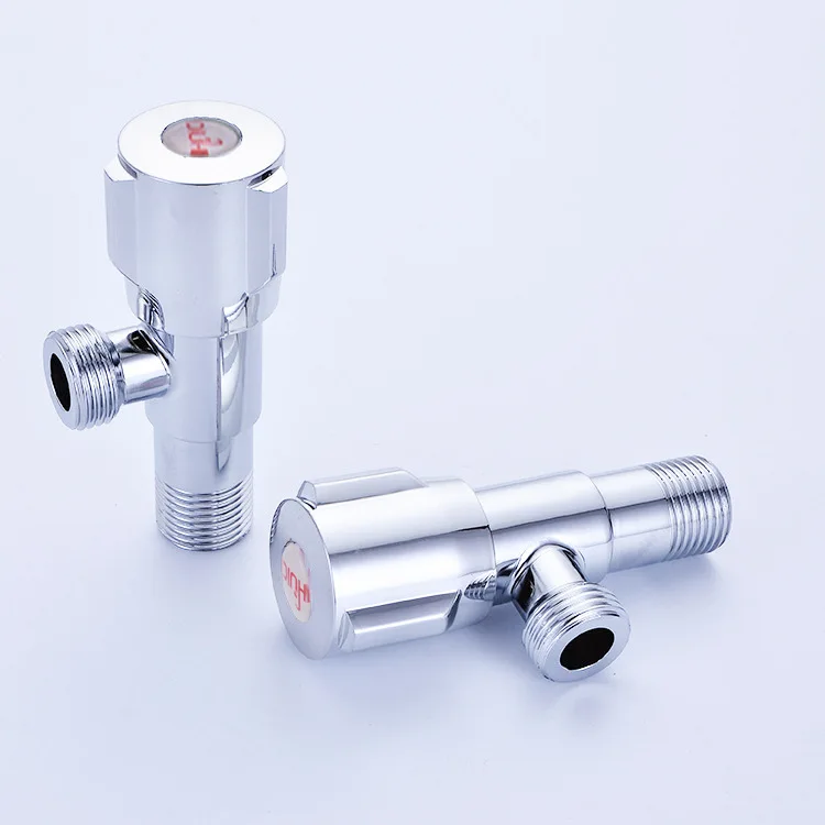 G1/2+G1/2 Hot Selling Cheap Modern New Design Angel Valve Toilet Bathroom Stainless Steel Custom SS Angle Valve