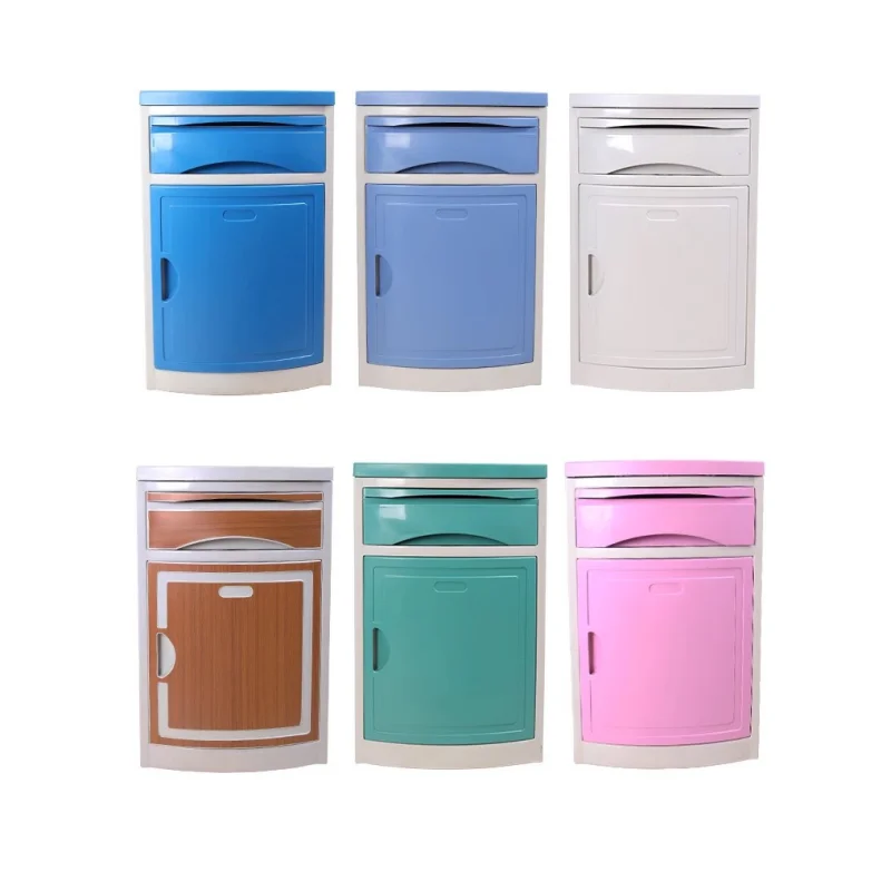 ABS Medical Hospital Use Hospital Furniture Bedside Cabinet