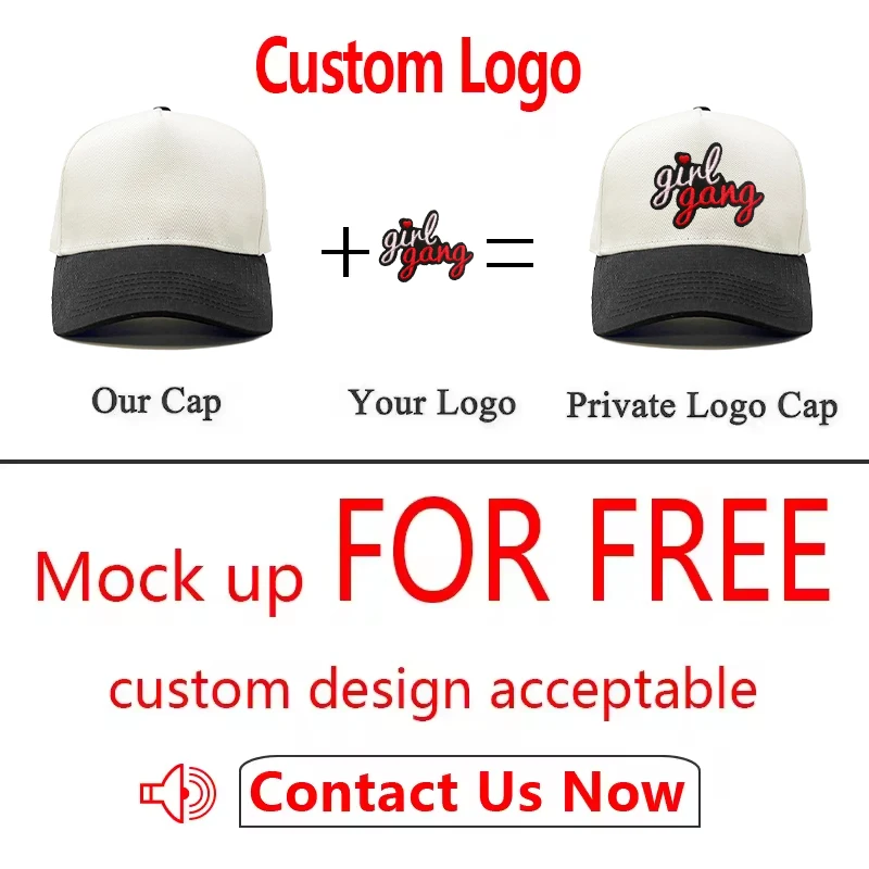 Factory Custom 3d Embroidered Logo High Quality Gorras 5 Panel Original Hat Two Tone Sport Baseball Cap For Men