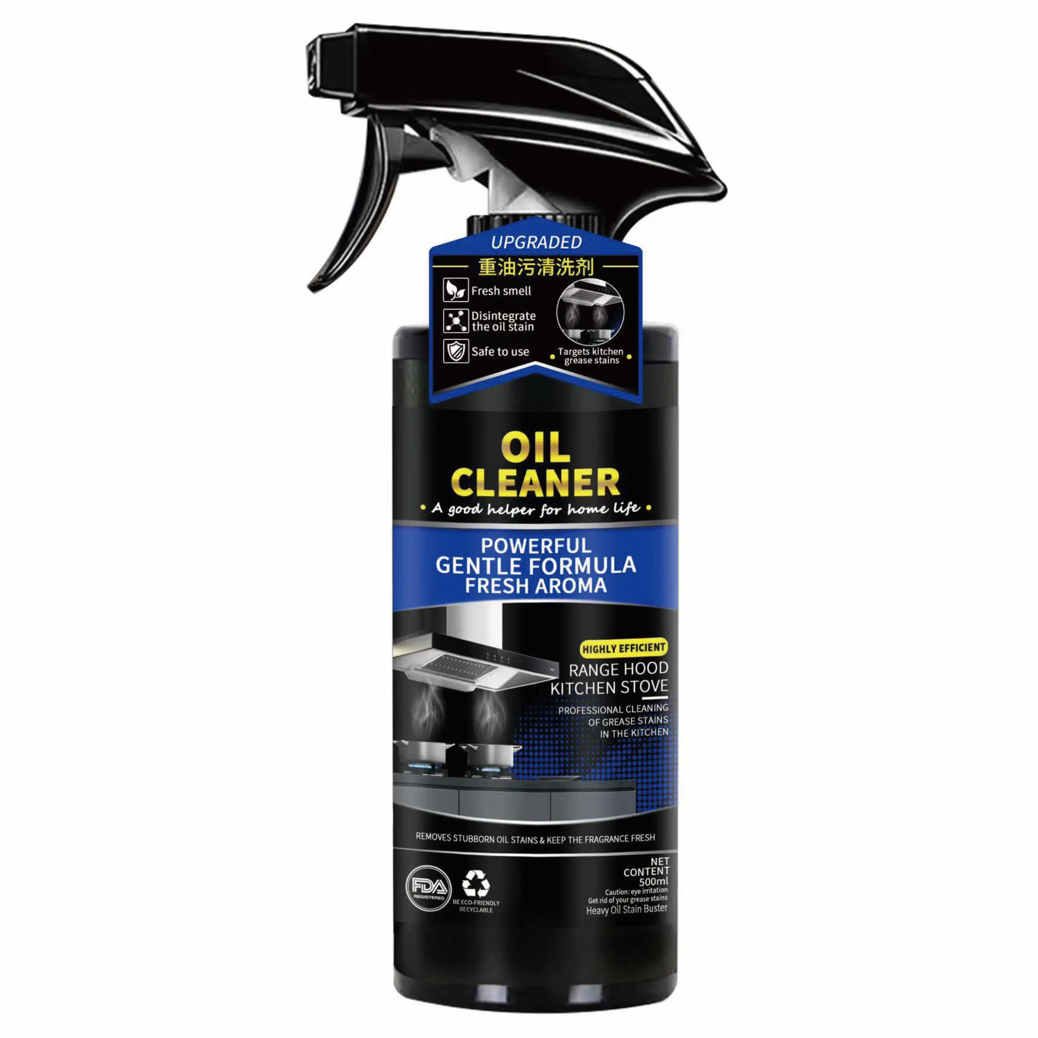 Powerful All-Purpose Cleaning Powder Kitchen Degreaser Remove Grease Oil Stains Cleaner