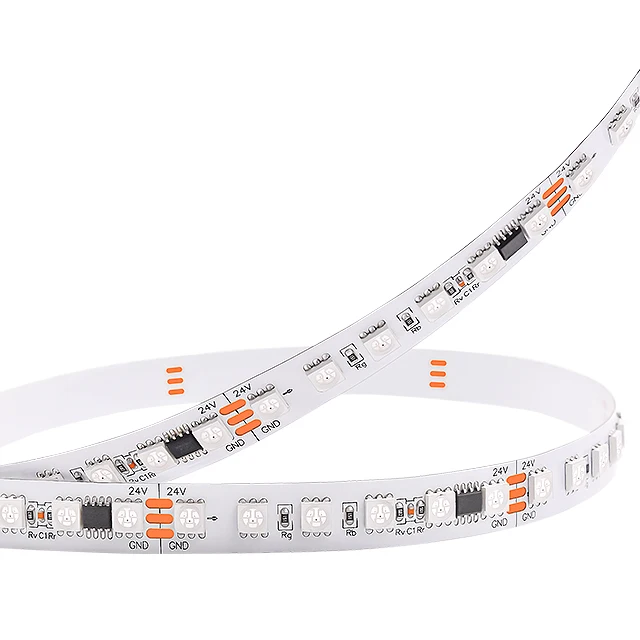 Customized Full Color Snake Car Strip Waterproof WS2811 RGB DC24V  96led Lights Strips Lights Led Lights