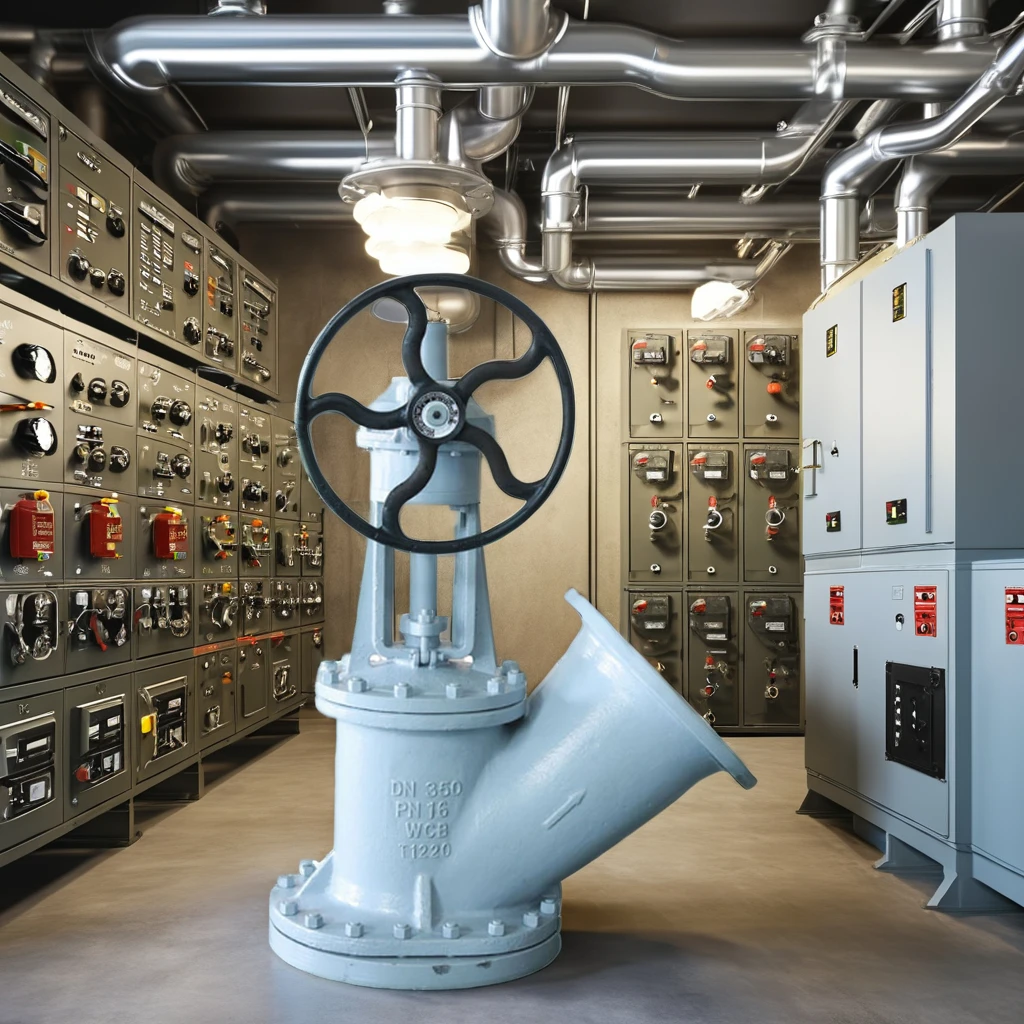 DN350 WCB Thermostatic Globe Angle Valve For Gas