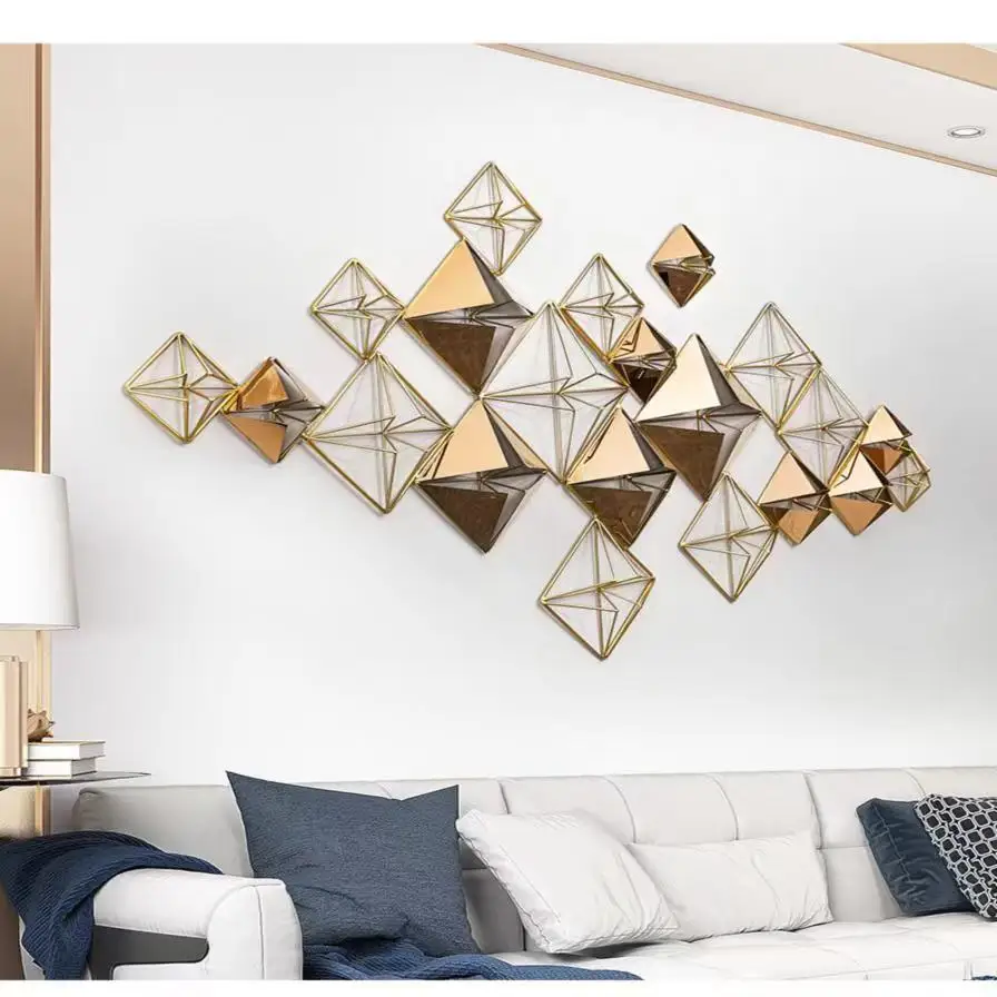 154*78cm Nordic metal wall art home decor wall pendant iron hanging living room decor luxury home accessories