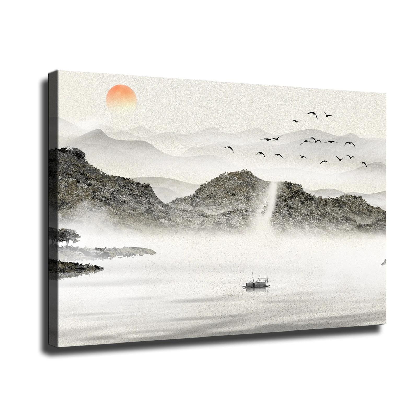 Hot new art house decoration painting High resolution custom digital image print oil painting on canvas