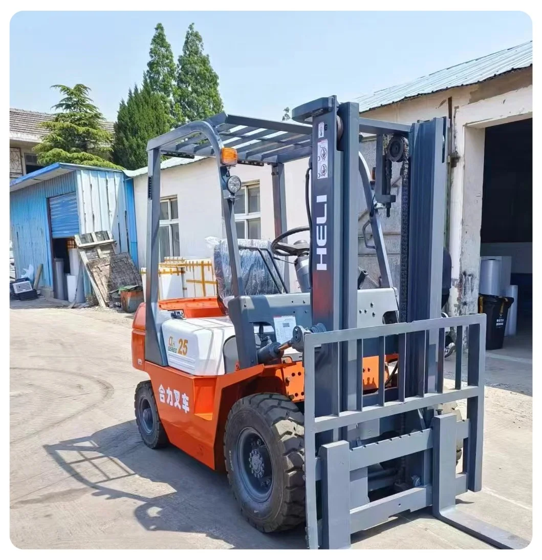 Original Used Excavator Machine Heli Forklift K25 2.5Ton Trucks Used Backhoe Road Roller Excavator Low Price Excavator Machine