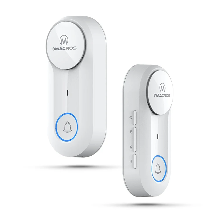 EMACROS New Product Intercom Door Bell Ring Wireless With Voice Intercom 2 Way Talk