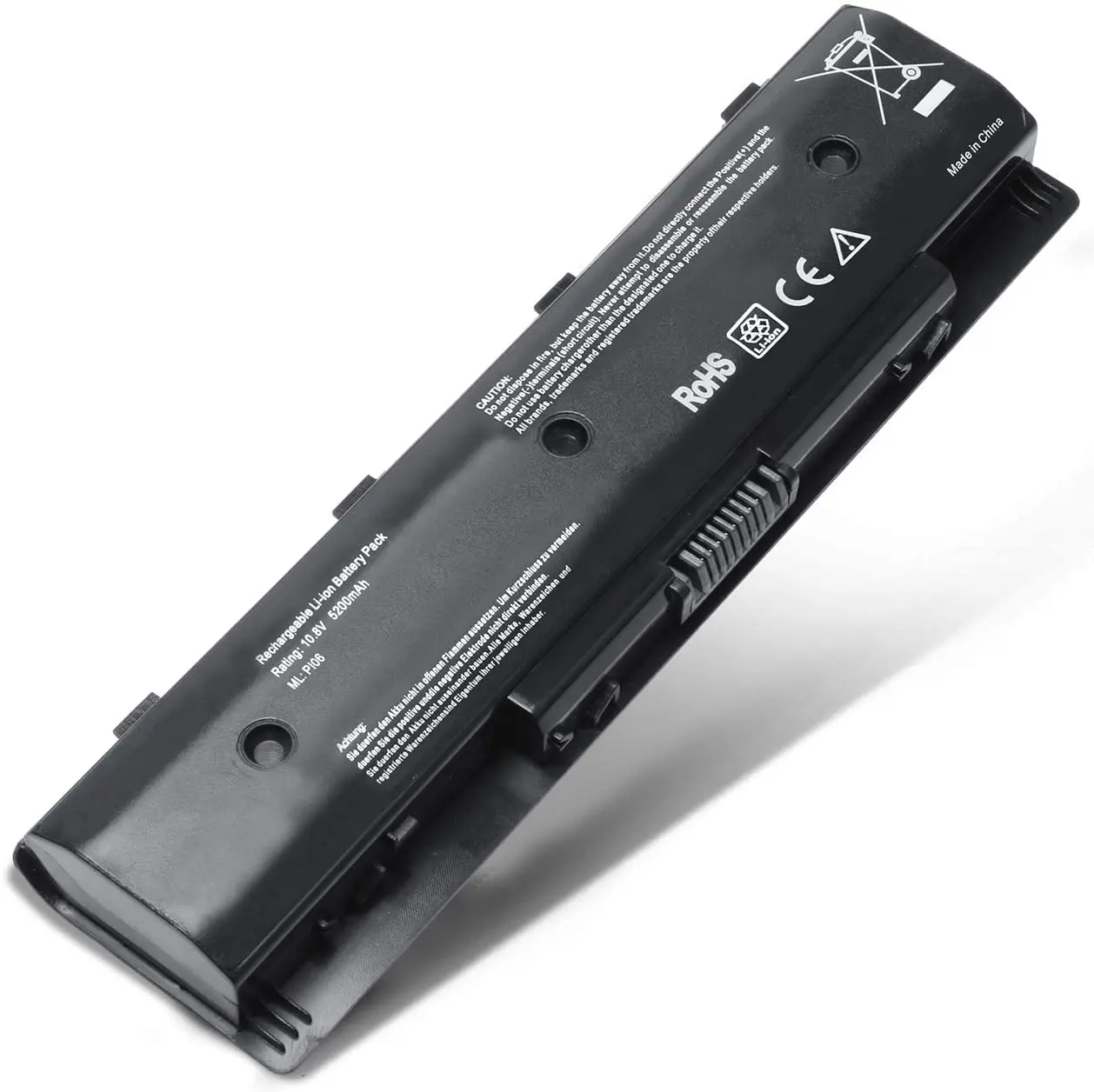 
Laptop Battery for HP PI06 P106 PI09 PI06XL HSTNN-YB4O LB4O YB4N ENVY M7 M7T M7Z Pavilion TouchSmart 14 15 17 series Notebook 