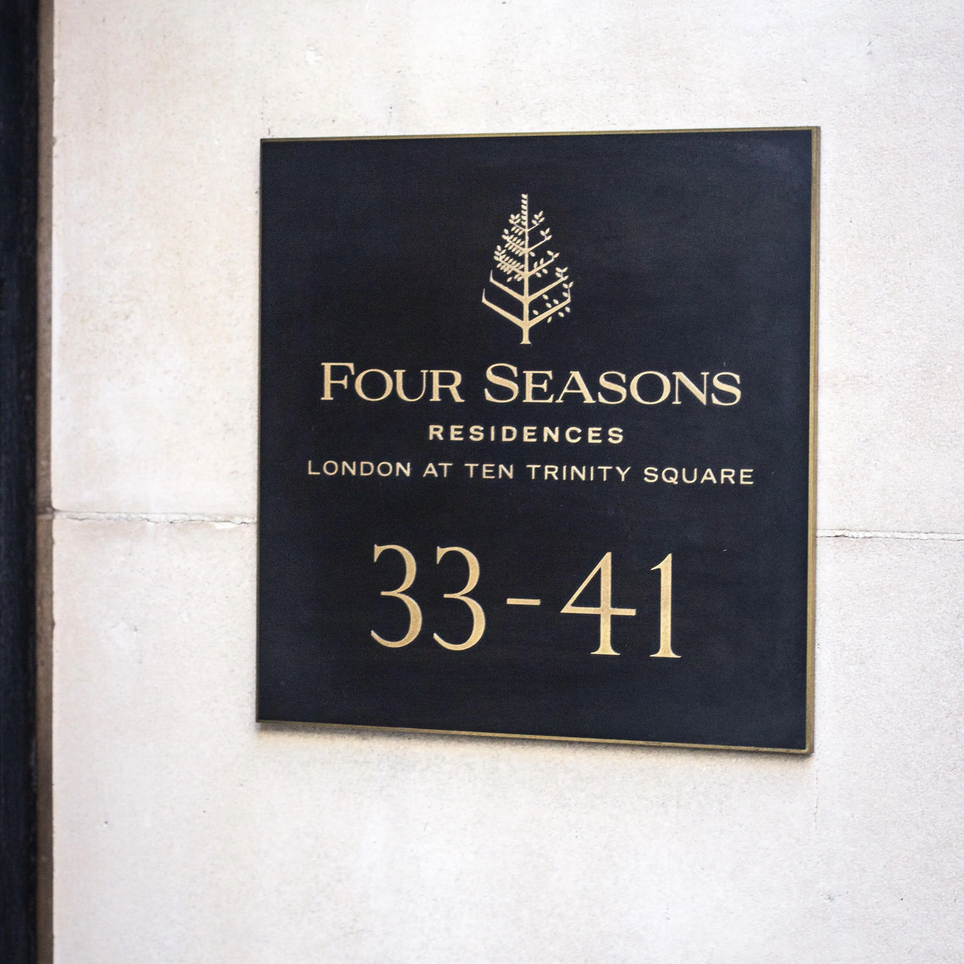 Outdoor Stainless Steel Wall Mounted Door Plate Light Plaque House Numbers Address Sign