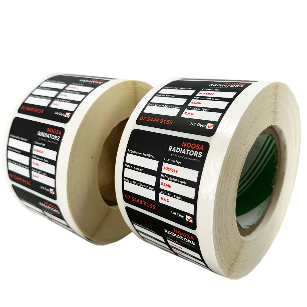 Personalized Medicine Brand Packing Tag Label Roll Printing Name Tamper Proof Plastic Sticker Labels for Packaging