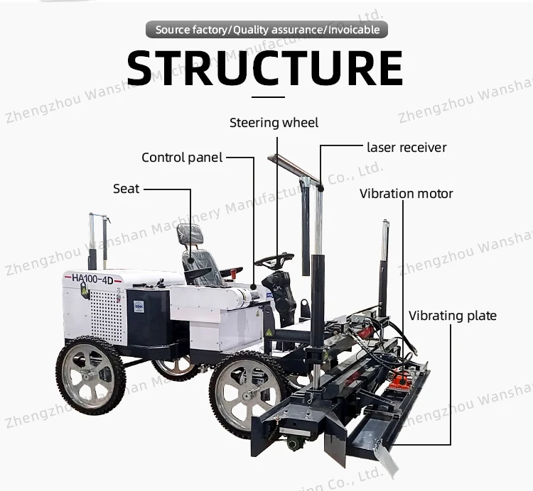concrete laser leveling machine