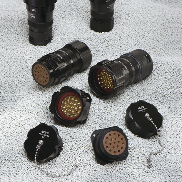 
WL52J19T IP67 Waterproof 19 Pins Power Male Female Socapex Style Connector for stage lighting 