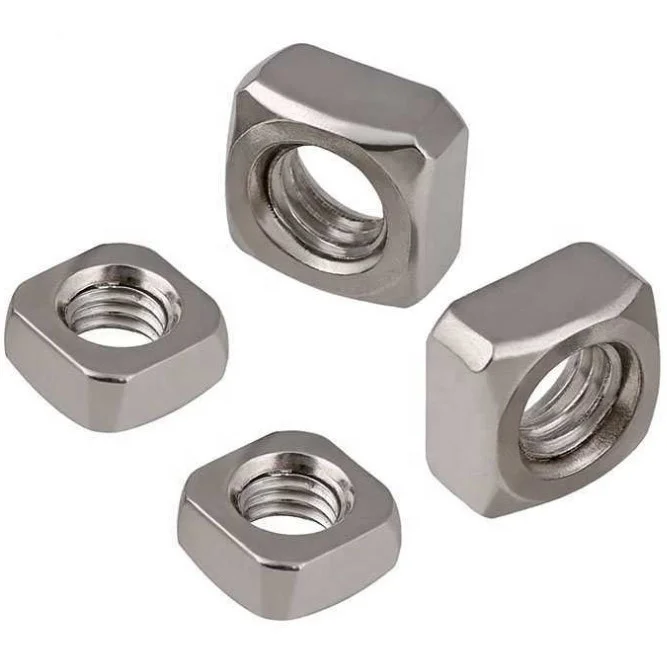 wholesale handan good price fasteners M3 M5 M8 square nuts