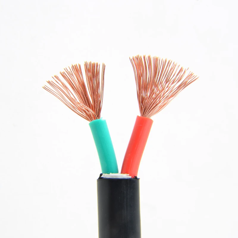 0.5mm Pure Copper 2core Computer Power Cable Wire