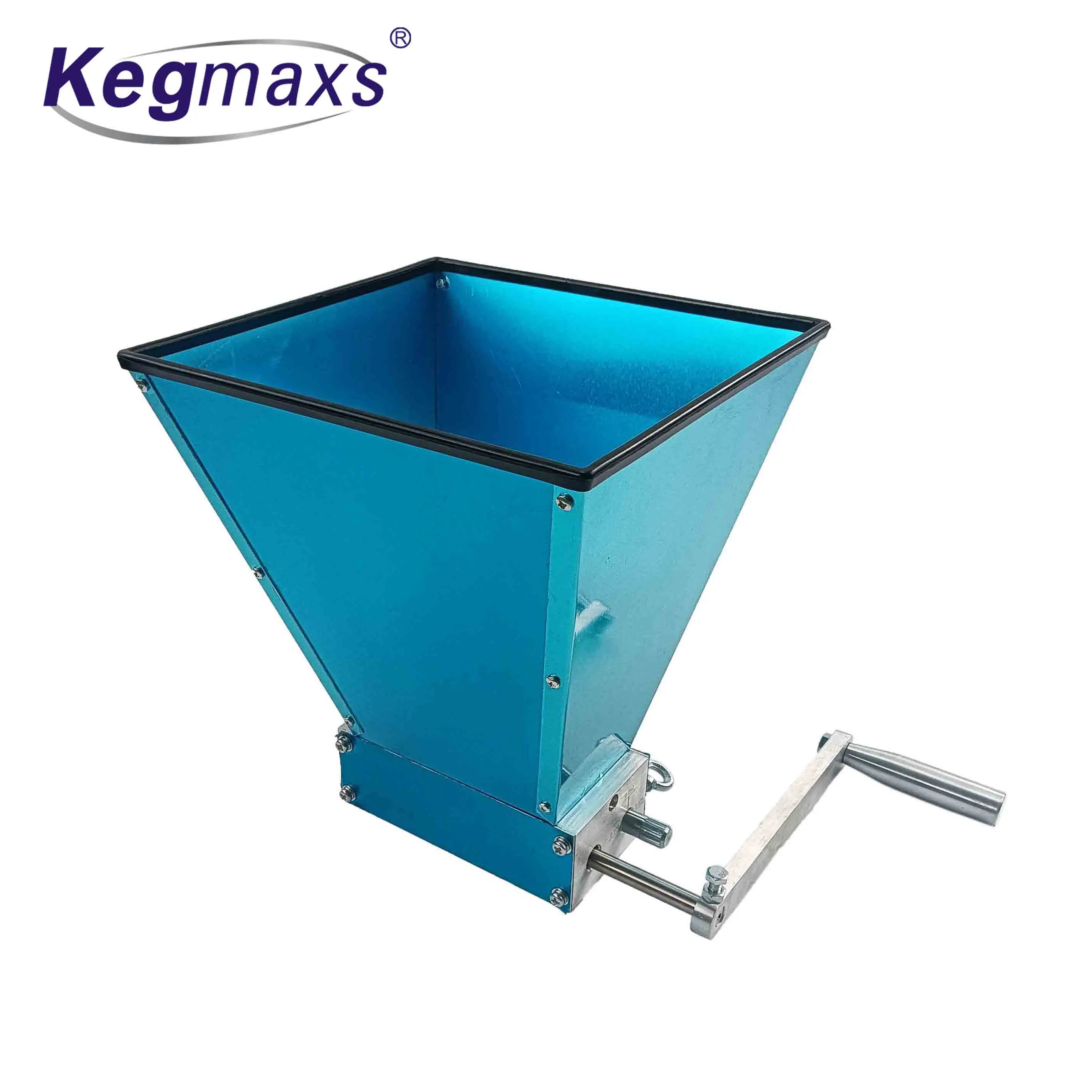 Kegmaxs Home Brew 2 роликовая зерновая мельница ручная Регулируемая для ячменя солода 1 год гарантии Домашнего