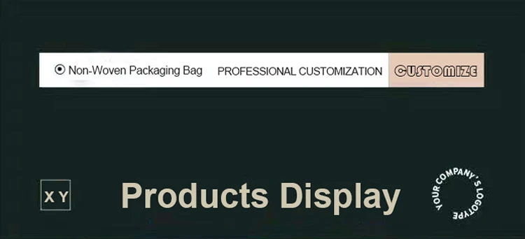 Custom Design Shopping Bags Big Tote Non Woven Fabric Bag