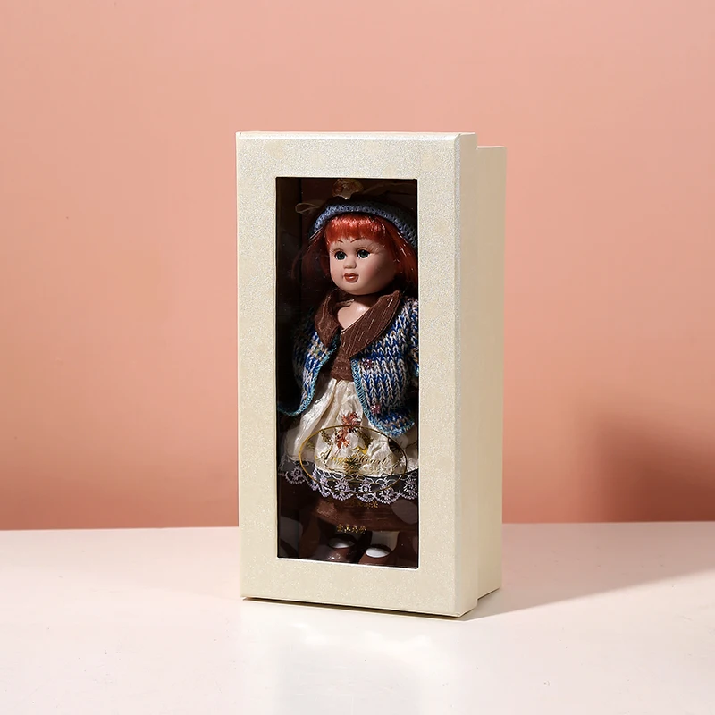 High Quality Creative Art Dolls Home Tabletop Decoration Clothes Lifelike Doll Toy for Girl