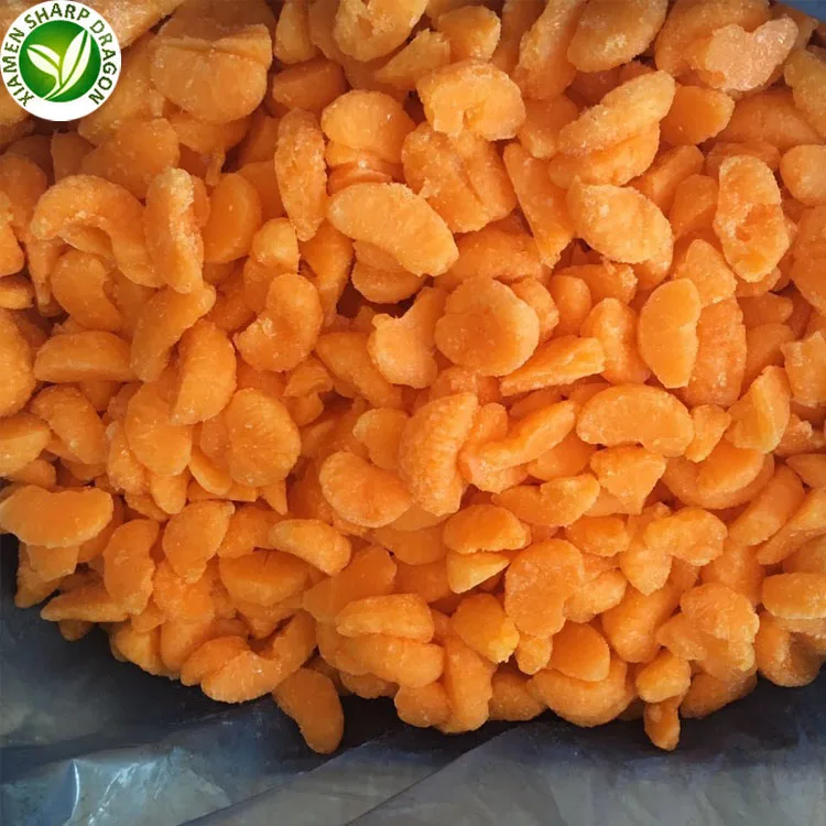 Cheap Bulk Frozen IQF Peeled Mandarin Oranges Slice Block