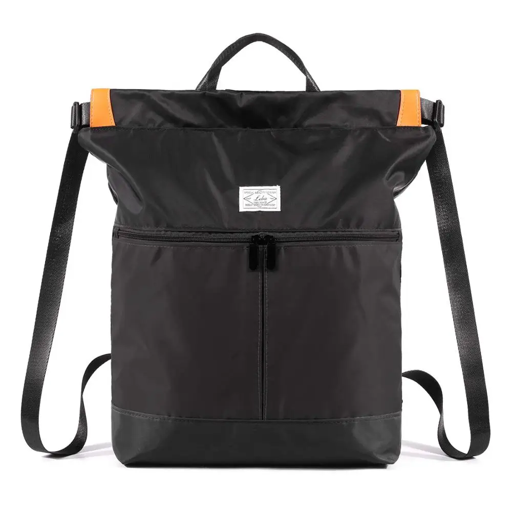 
Foldable water resistant drawstring bag string backpack fitness bag 