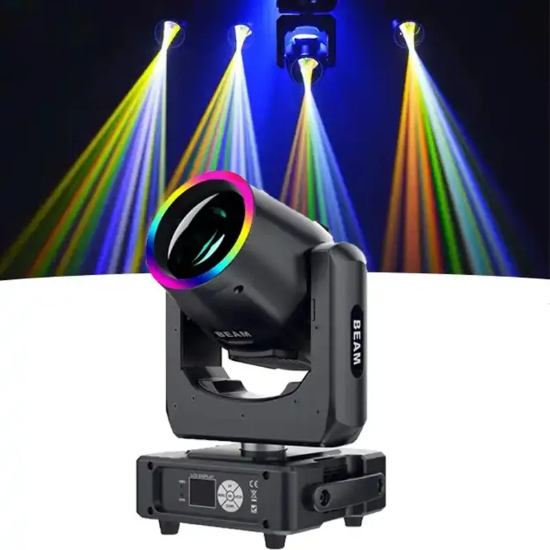 Мини 7r 230 Вт луч движущийся диод для волос DJ light DMX сценическое Кольцо круглое кольцо домашнее развлечение дискотека