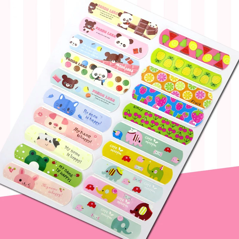 Kids Cartoon First Aid Adhesive Bandage Wound Plaster Band-Aid
