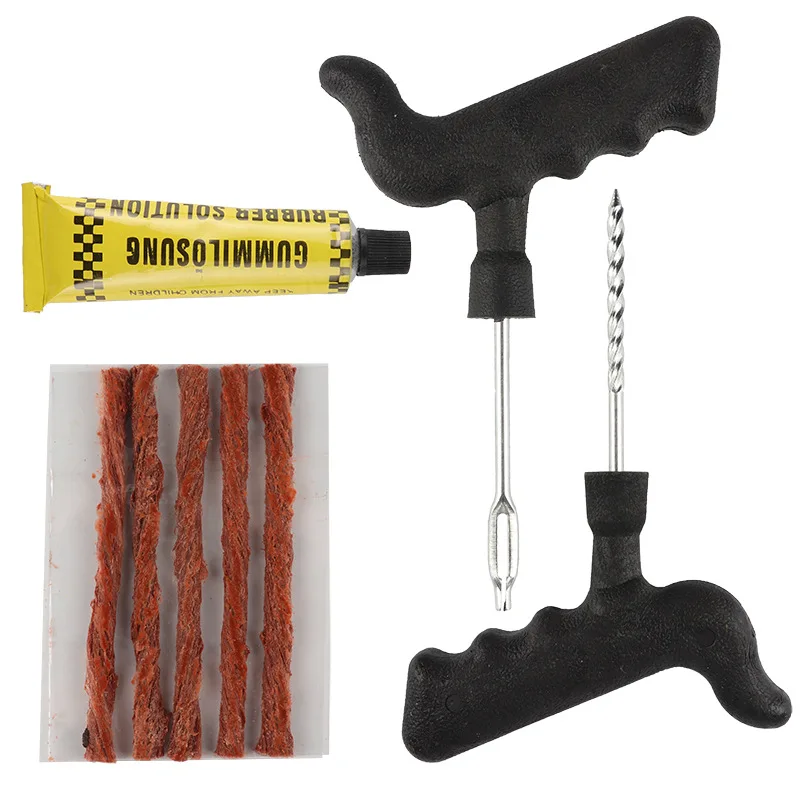 Tire Repair Tool Universal Tubeless Tires Repair Quick Emergency Tire Repair Kit