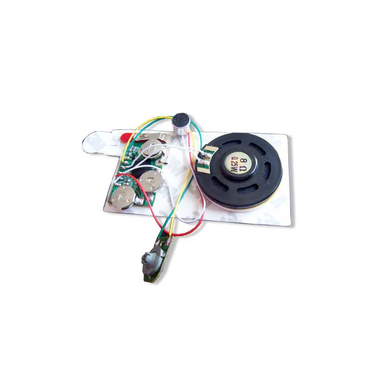 Wholesale sound recording chip pre-recording music greeting voice module