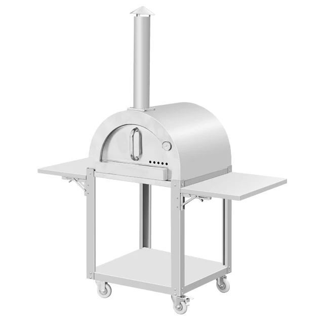 Professional Freestanding Wood Fire Propane Pizza Ovens Stainless Steel Gas NG Pizza Oven Outdoor For Garden