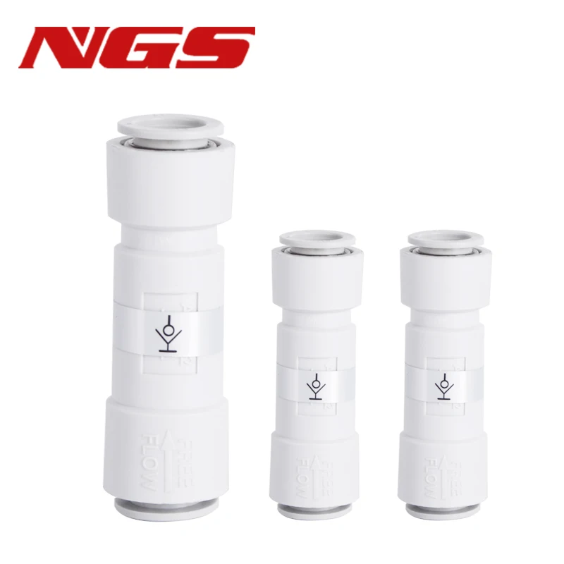 AKH AKH04-00 AKH06-00 AKH08-00 AKH10-00 AKH12-00 Pneumatic check valve 4MM 10MM 6MM 8MM Air Pipe One-way Valve